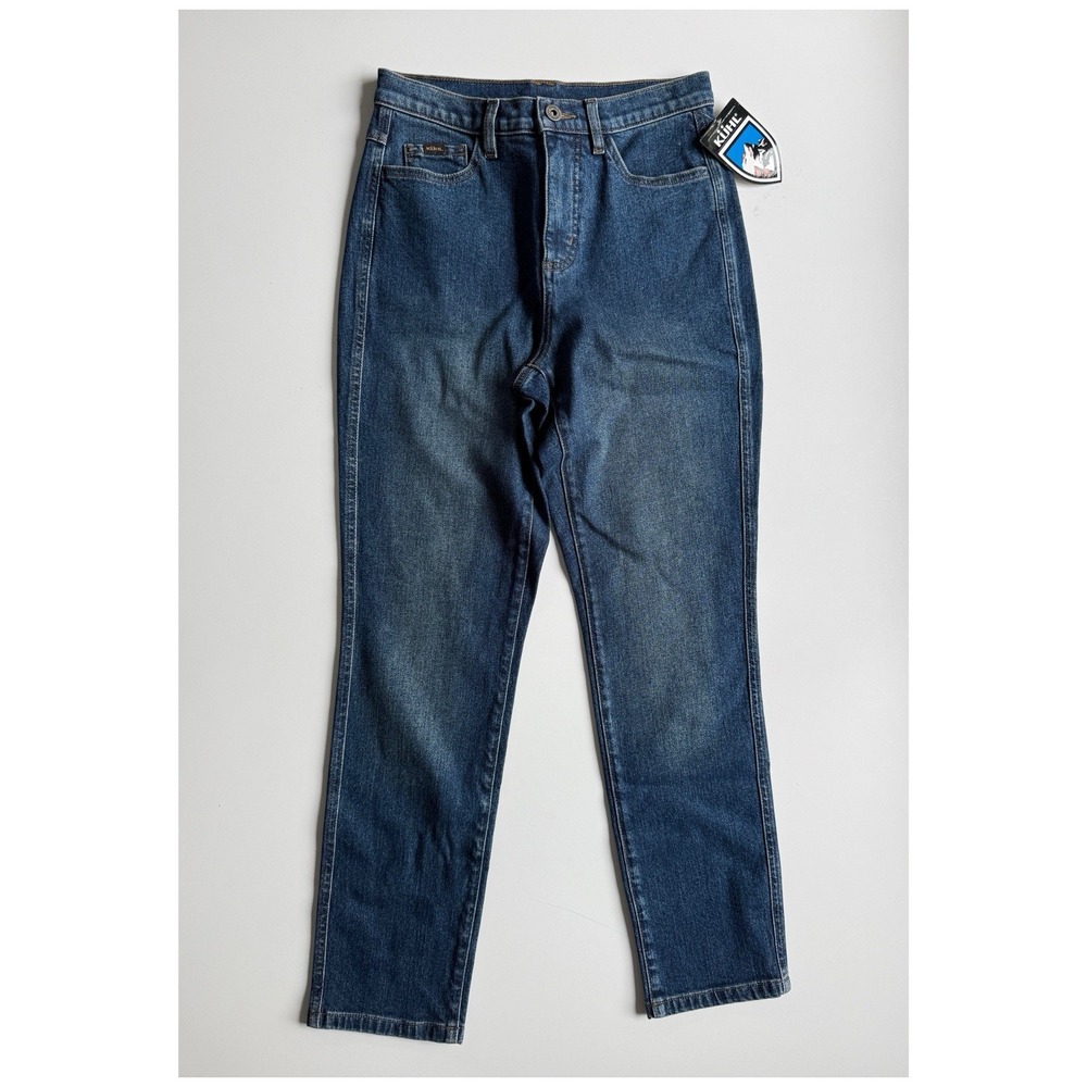 KUHL Kontour Rigid Skinny Jean Womens 6 Regular‎ Midnight Fade Blue